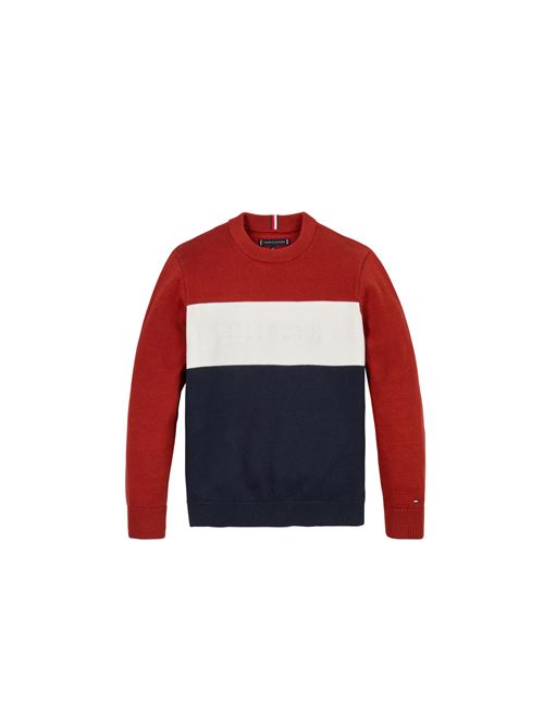 Maglia, bambino, logata. TOMMY HILFIGER | KB0KB09150JDW5